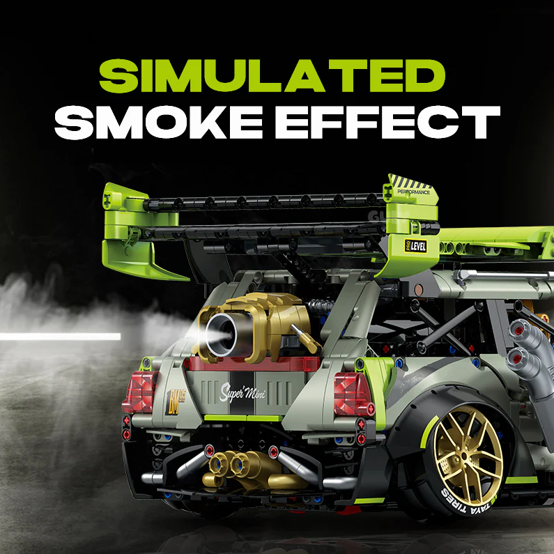 1:10 Super MINI car building set (2550 pieces)