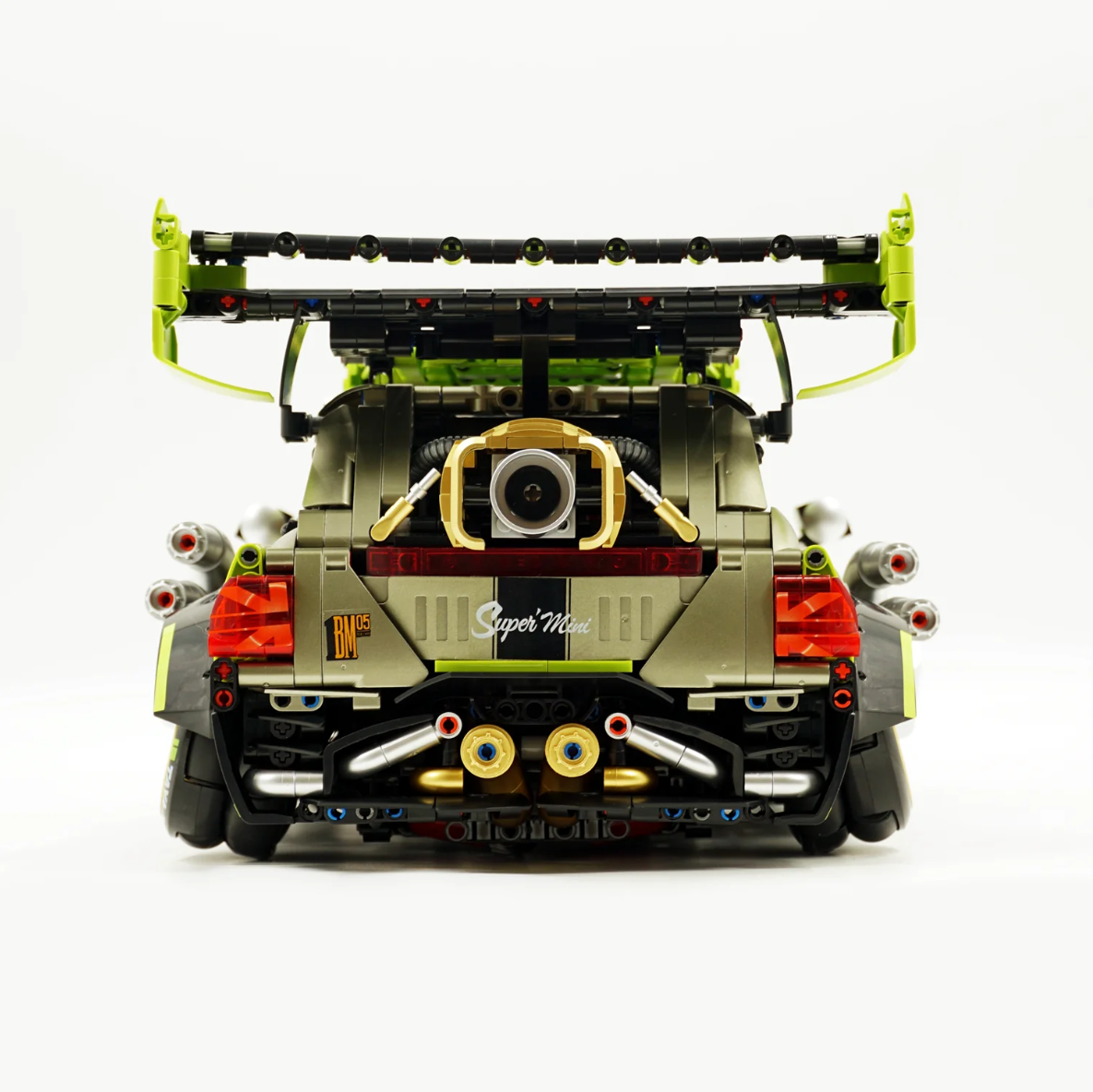 1:10 Super MINI car building set (2550 pieces)