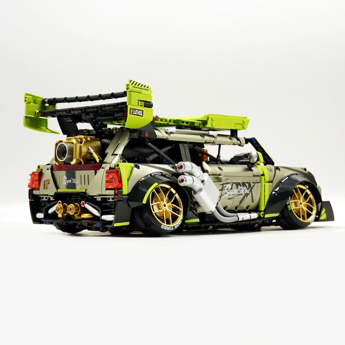 1:10 Super MINI car building set (2550 pieces)