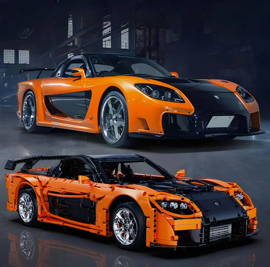 1:8 RX-7 all printed exterior parts without stickers (3305 pieces)