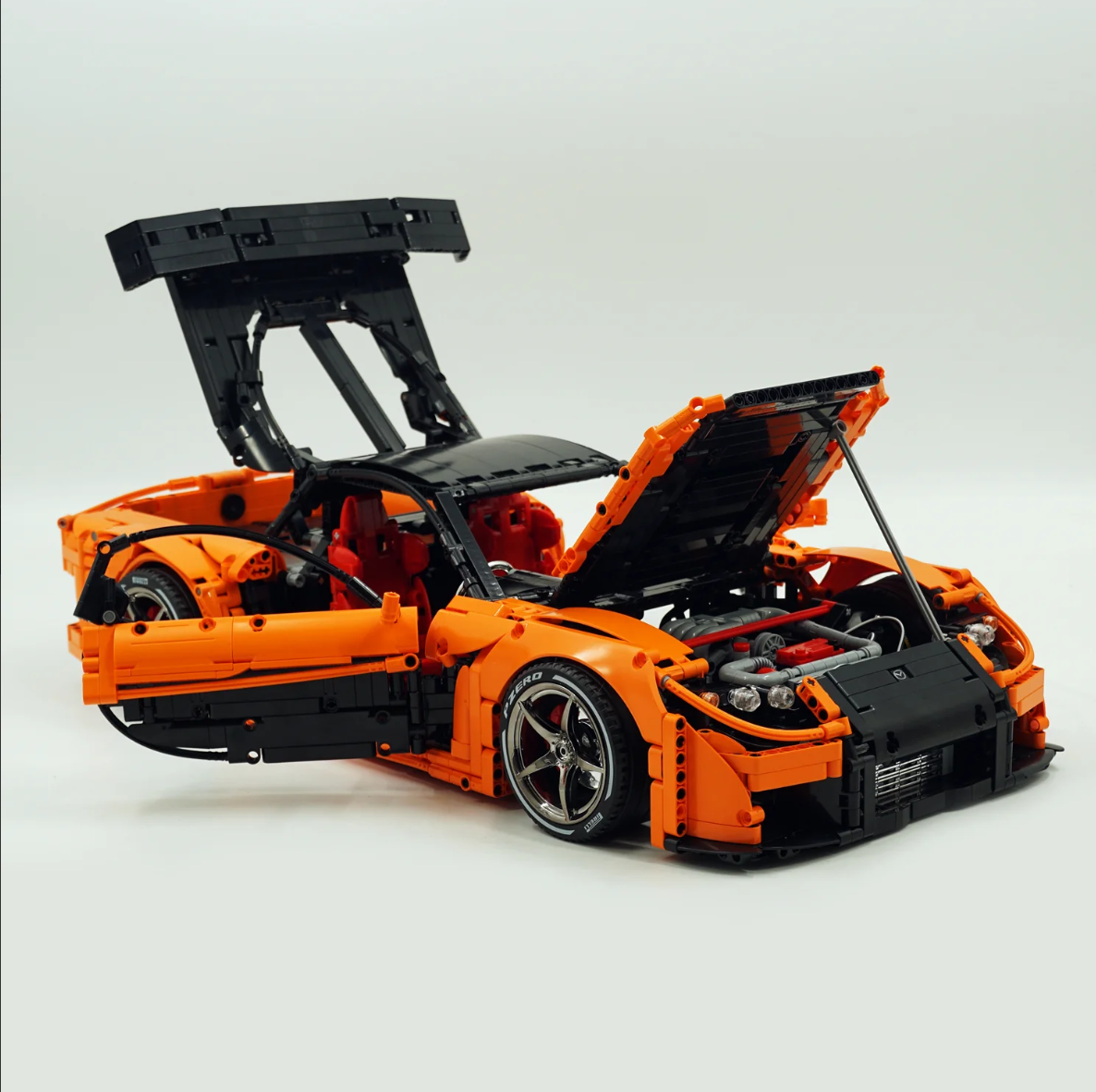 1:8 RX-7 all printed exterior parts without stickers (3305 pieces)