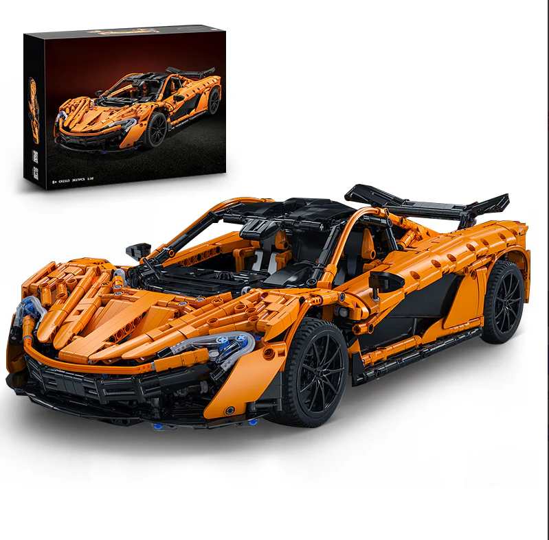 1:8 M1 building kit, rear wing linked air suspension, butterfly doors, without remote control (3617 pieces)