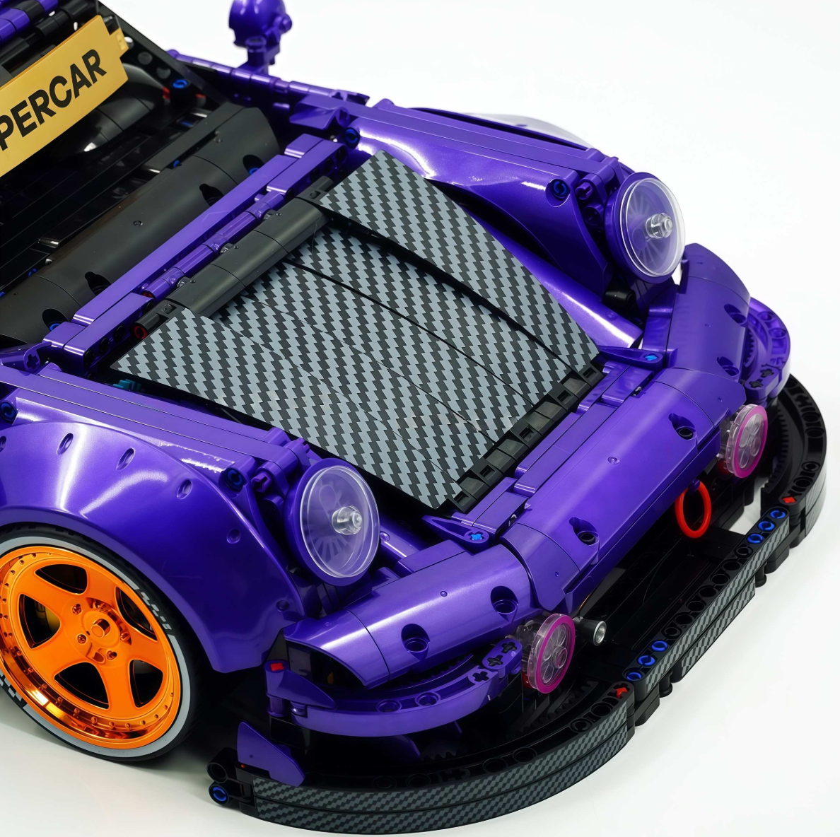 The ultimate wide-body 964 RWB building block supercar (3950 pieces)