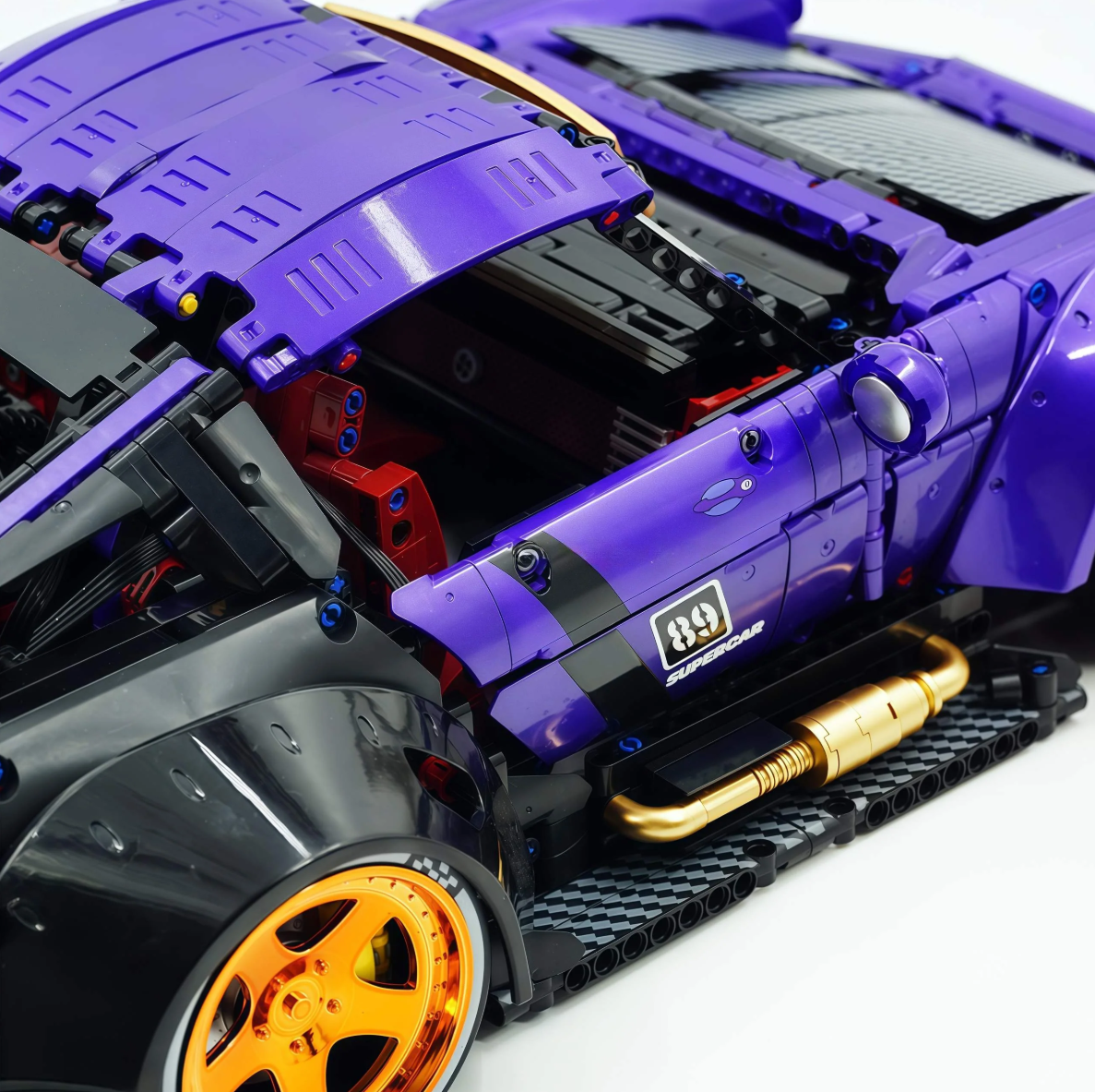 The ultimate wide-body 964 RWB building block supercar (3950 pieces)