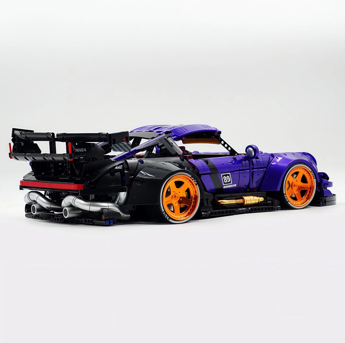 The ultimate wide-body 964 RWB building block supercar (3950 pieces)