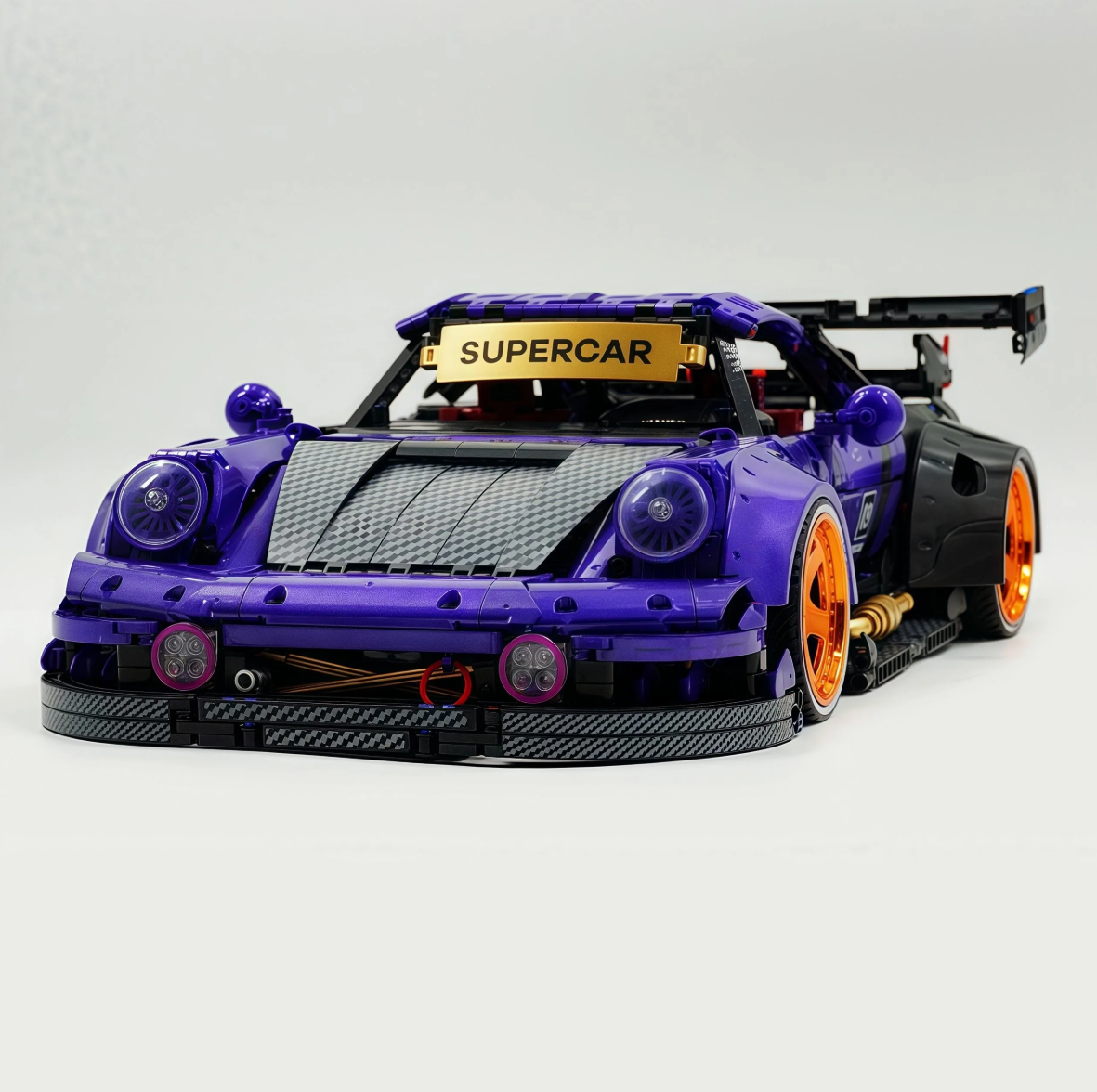 The ultimate wide-body 964 RWB building block supercar (3950 pieces)