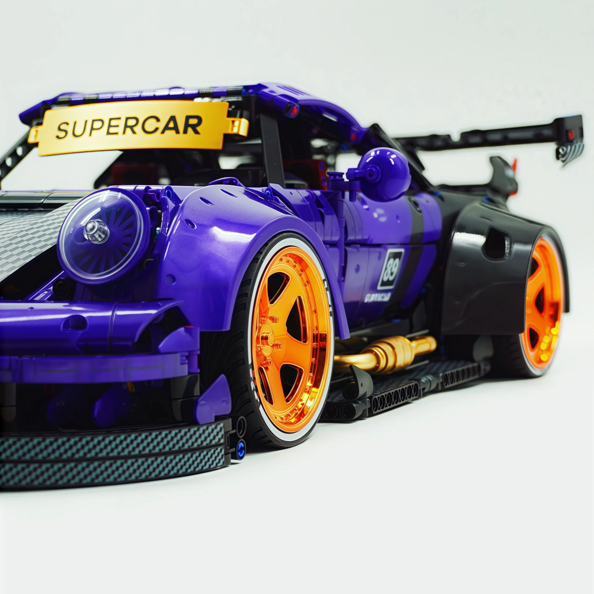 The ultimate wide-body 964 RWB building block supercar (3950 pieces)
