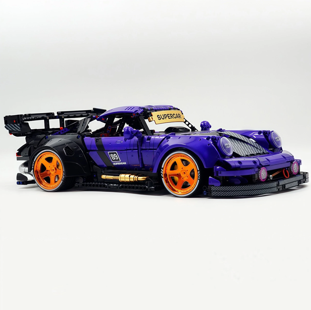 The ultimate wide-body 964 RWB building block supercar (3950 pieces)