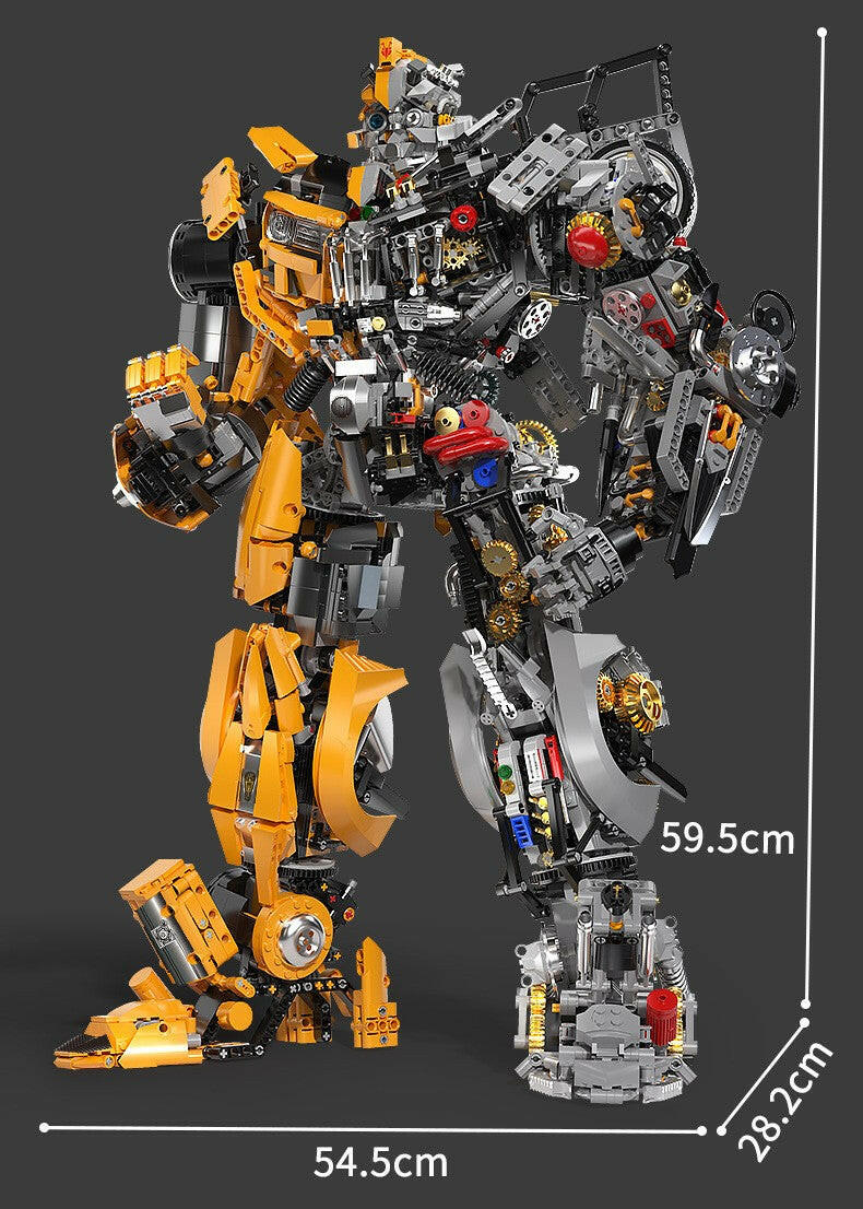 Large mechanical wasp mecha model, total height about 54CM (5692PCS)