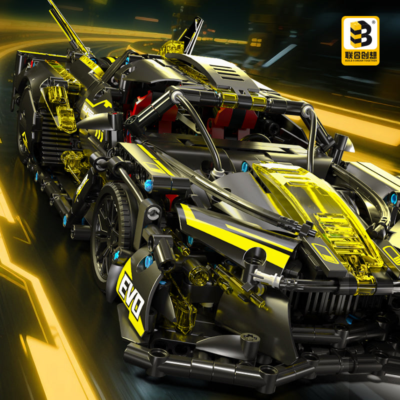 Apollo VEO1:14 Supercar Building Block Model (1160 PCS)