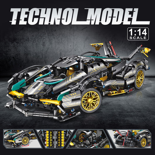 Apollo VEO1:14 Supercar Building Block Model (1000 PCS)