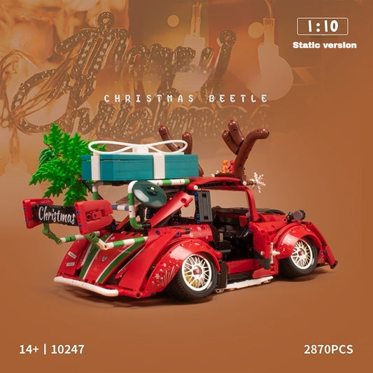 1:10 Christmas Beetle building block model, the first choice for Christmas gifts