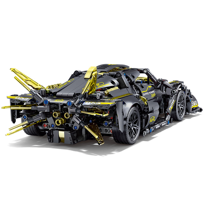 Apollo VEO1:14 Supercar Building Block Model (1160 PCS)