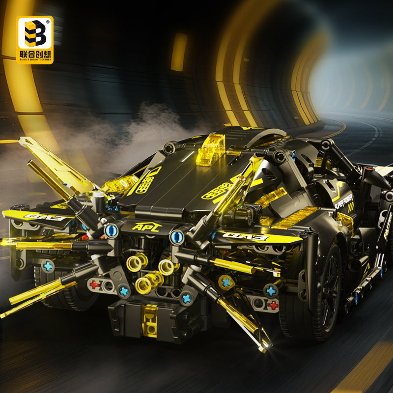 Apollo VEO1:14 Supercar Building Block Model (1160 PCS)