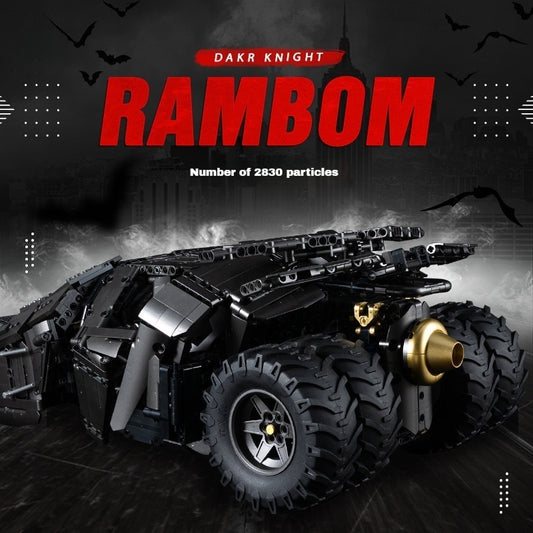1:8 Batmobile Model (2830 pieces)