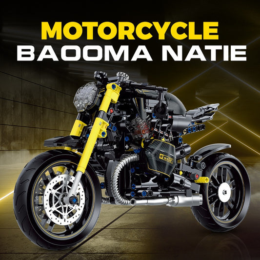 1:8Latte Motorcycle (634 pieces)