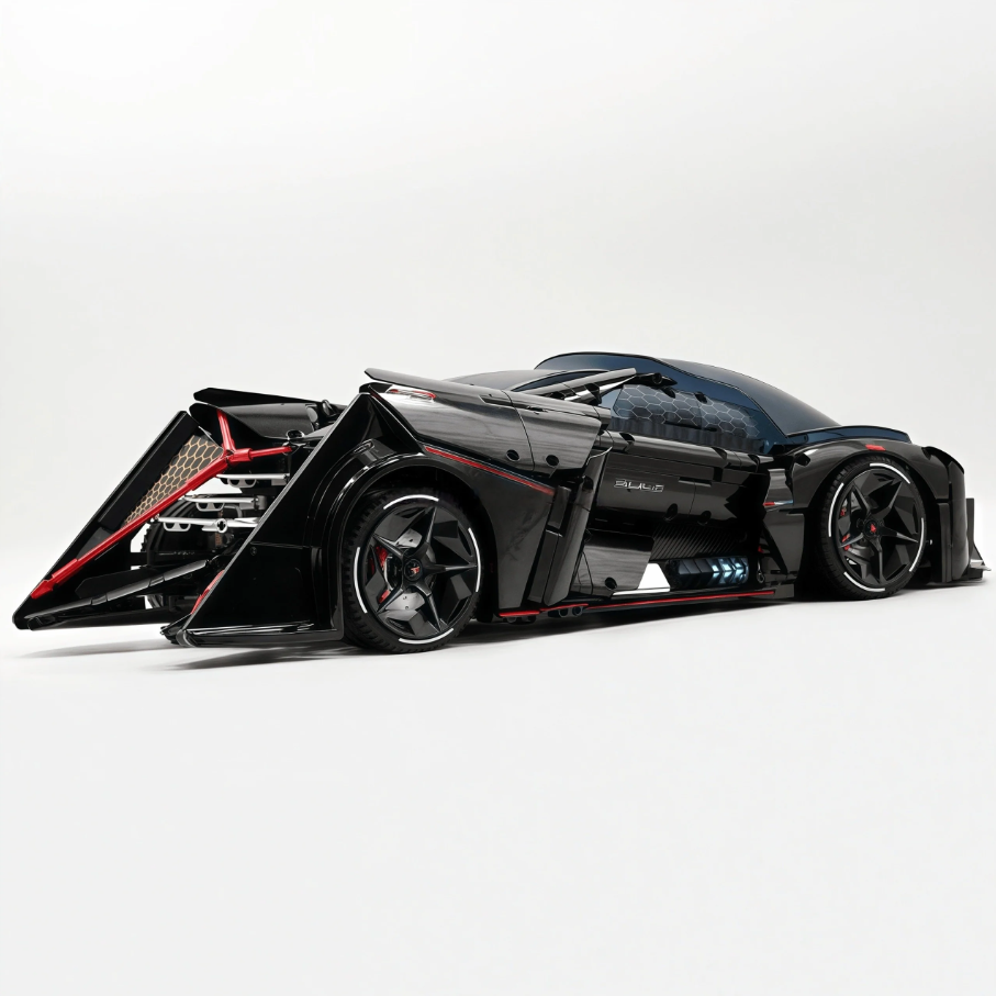 Concept supercar assembly 1:8 Lambo Fantazma building block supercar (2884 pieces)