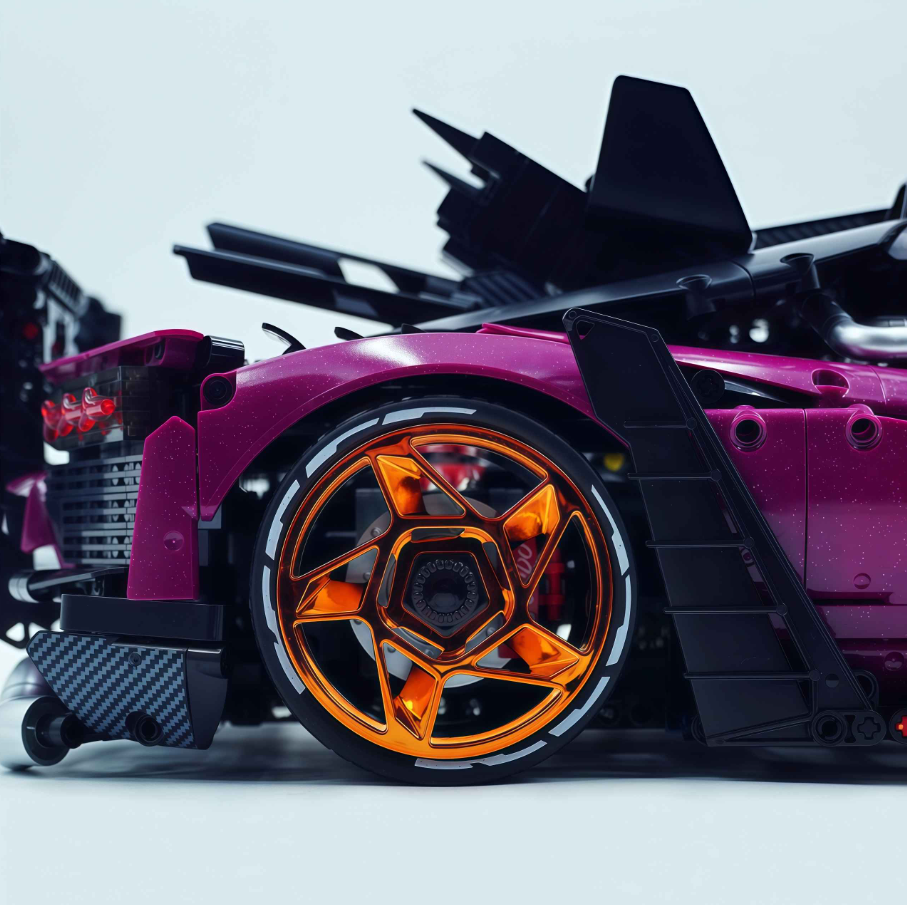 1:8 Ultimate Italian Lambo SVJ Building Block Supercar (3950 pieces)