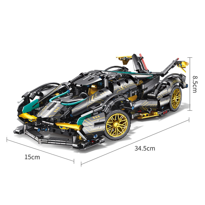 Apollo VEO1:14 Supercar Building Block Model (1000 PCS)