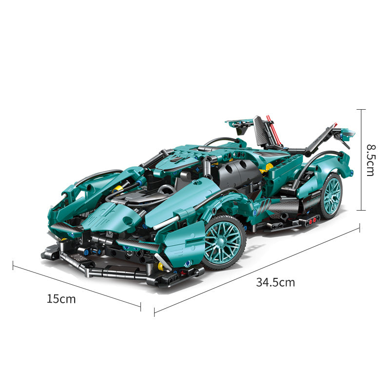 Apollo VEO1:14 Supercar Building Block Model (1000 PCS)
