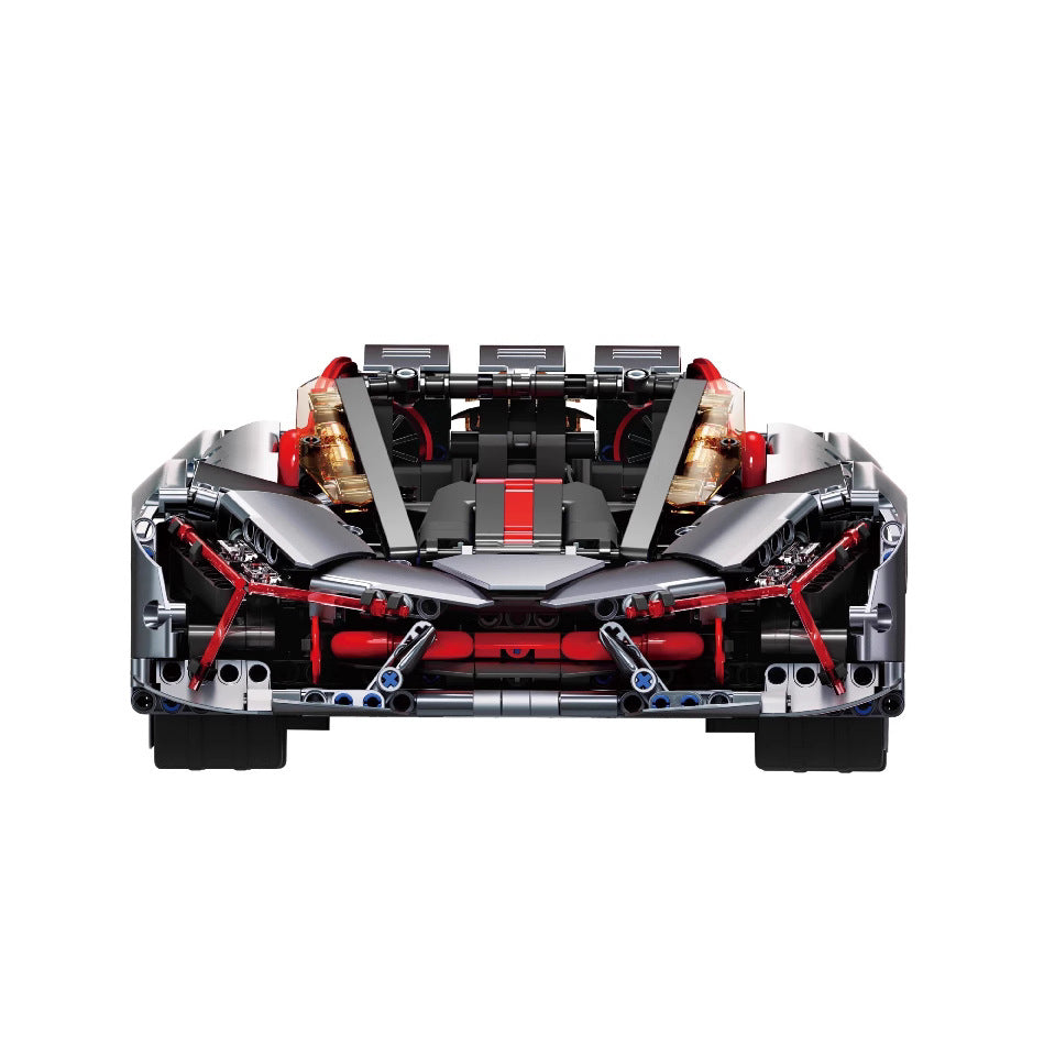 1:10 Lambo 3000 Years Building Block Supercar Static Version (2130 pieces)