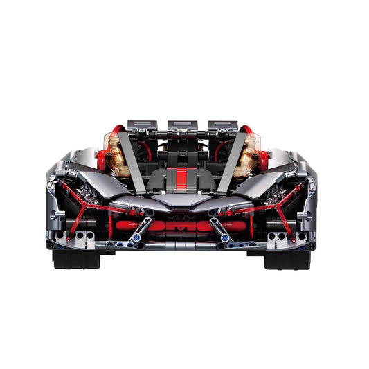 1:10 Lambo 3000 Years Building Block Supercar Static Version (2130 pieces)