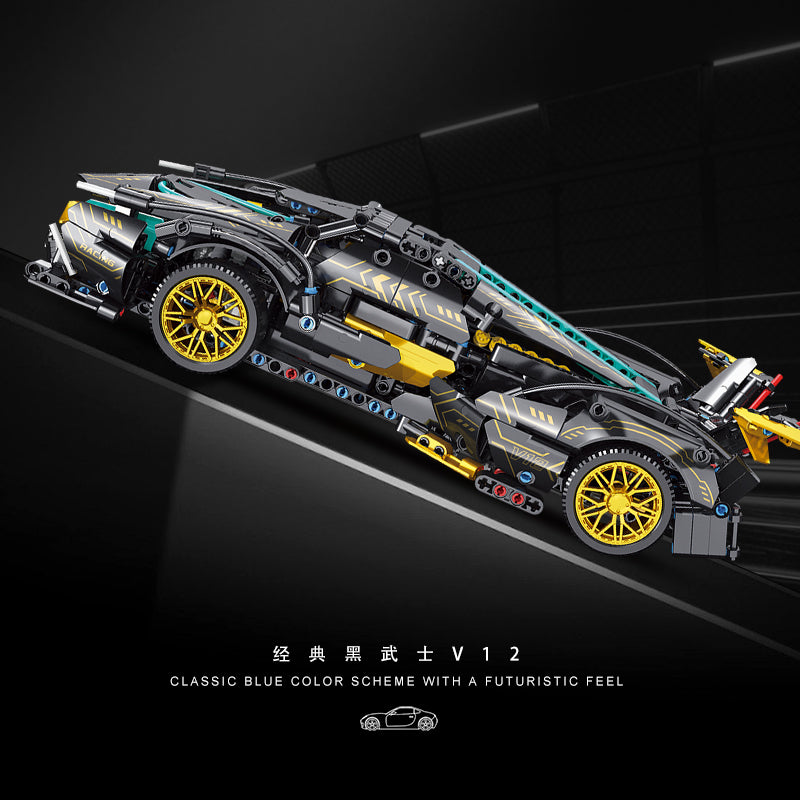 Apollo VEO1:14 Supercar Building Block Model (1000 PCS)
