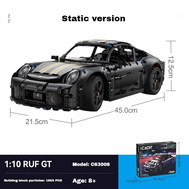 1:10 RUF GT, highly detailed and restored, a must-have for RUF fans (1165 pieces)
