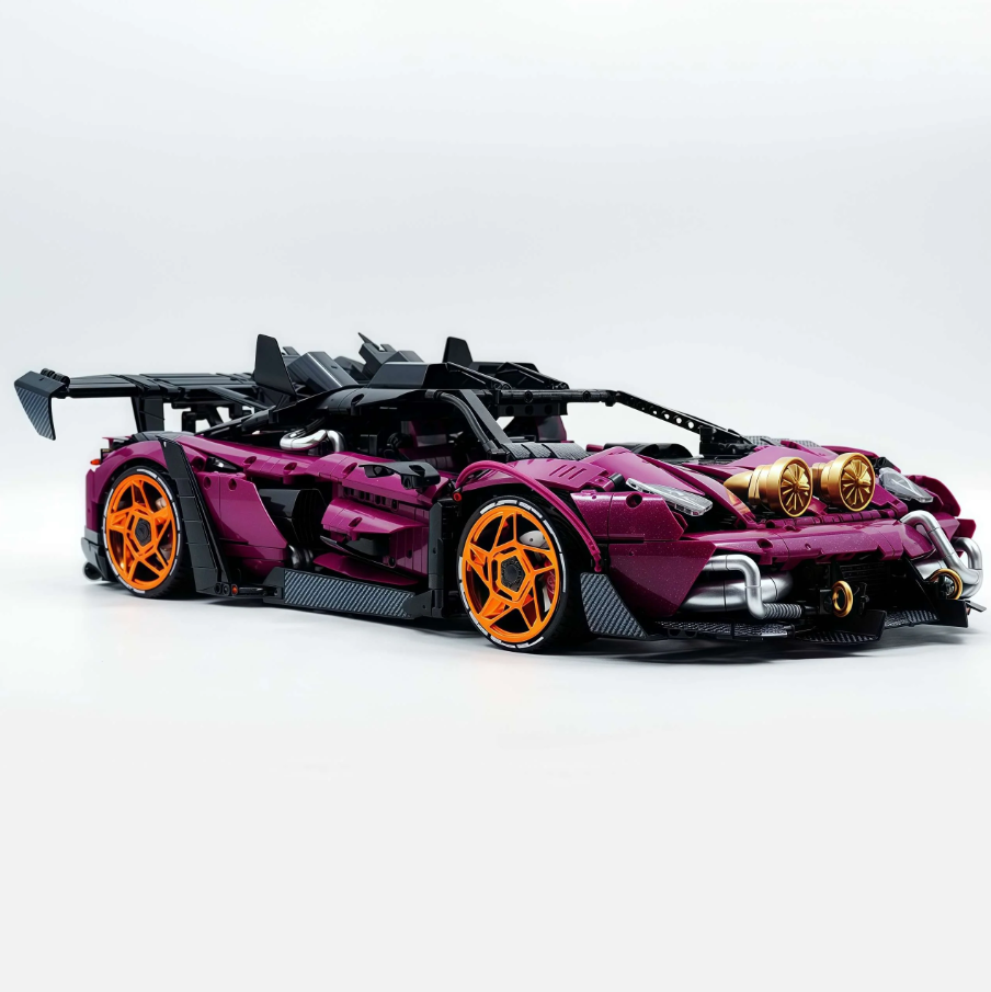 1:8 Ultimate Italian Lambo SVJ Building Block Supercar (3950 pieces)