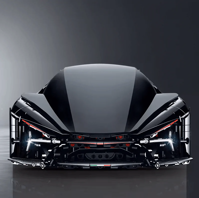 Concept supercar assembly 1:8 Lambo Fantazma building block supercar (2884 pieces)