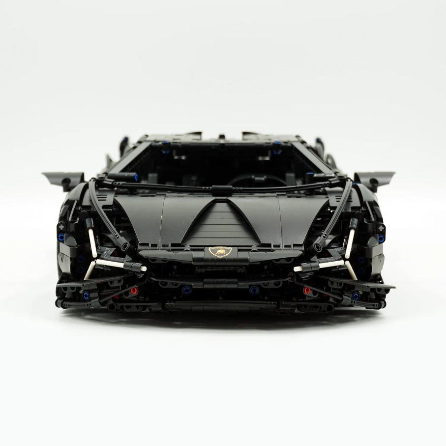 1:8 Lamborghini Sian Black Special Edition Building Block Supercar (3696 PCS)