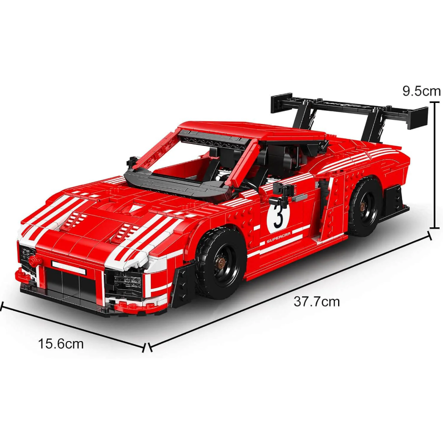 Legendary Porsche 935 endurance racer (1717 pieces)