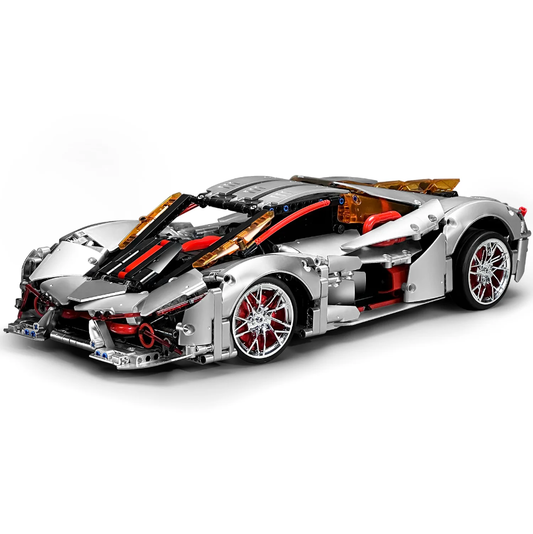 1:10 Lambo 3000 Years Building Block Supercar Static Version (2130 pieces)