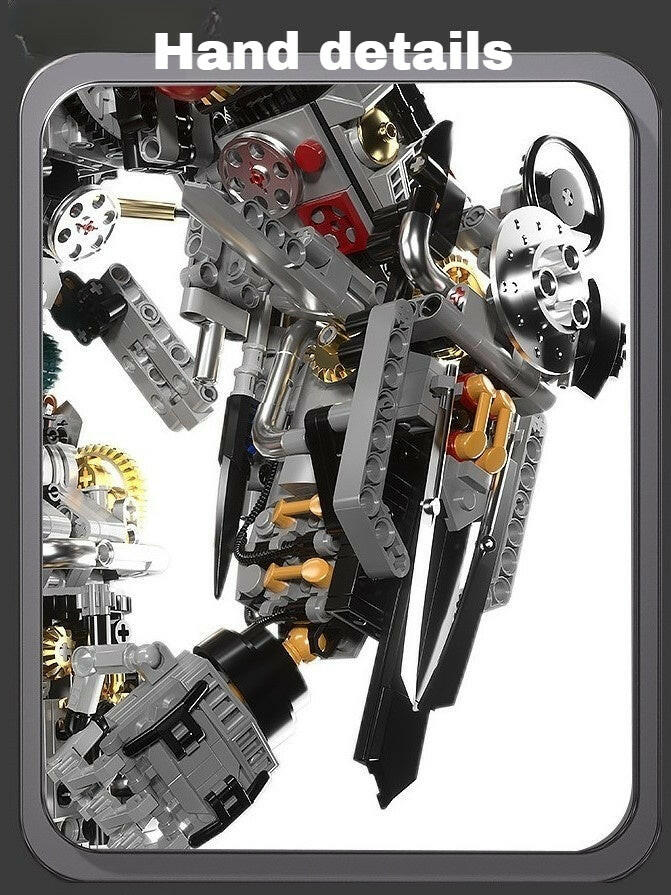 Large mechanical wasp mecha model, total height about 54CM (5692PCS)