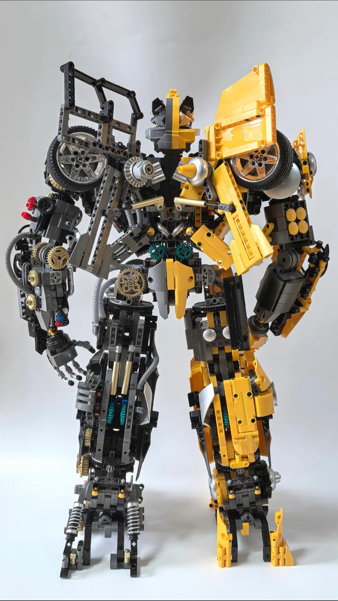Large mechanical wasp mecha model, total height about 54CM (5692PCS)