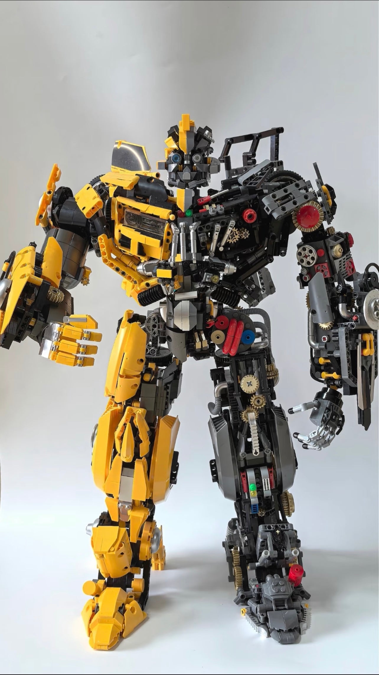 Large mechanical wasp mecha model, total height about 54CM (5692PCS)