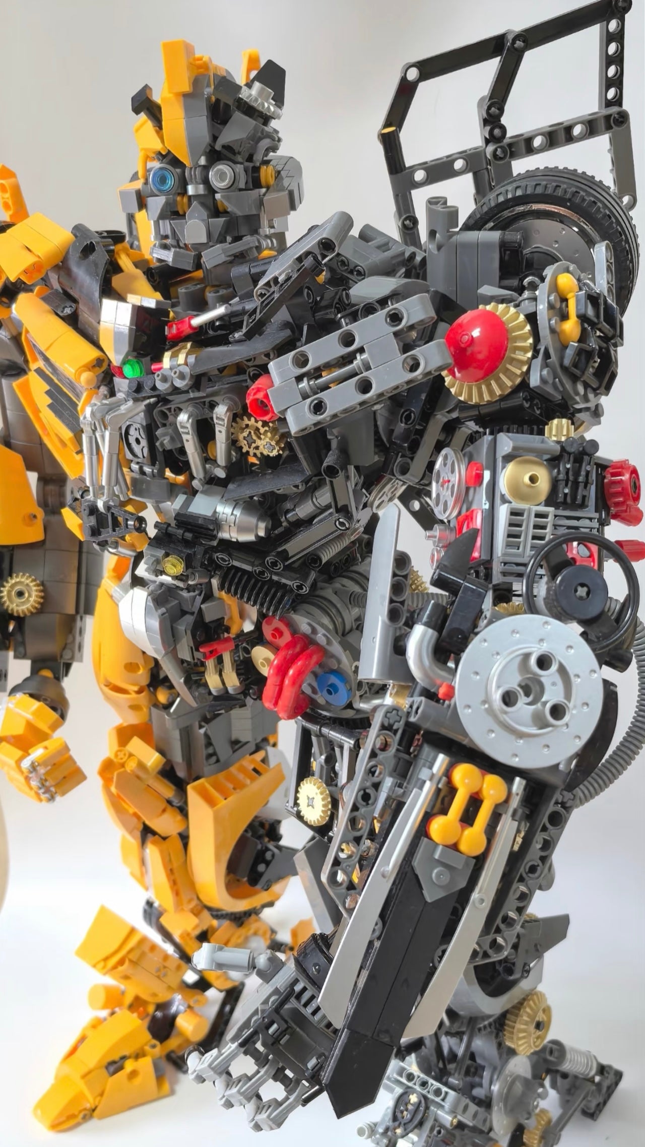 Large mechanical wasp mecha model, total height about 54CM (5692PCS)