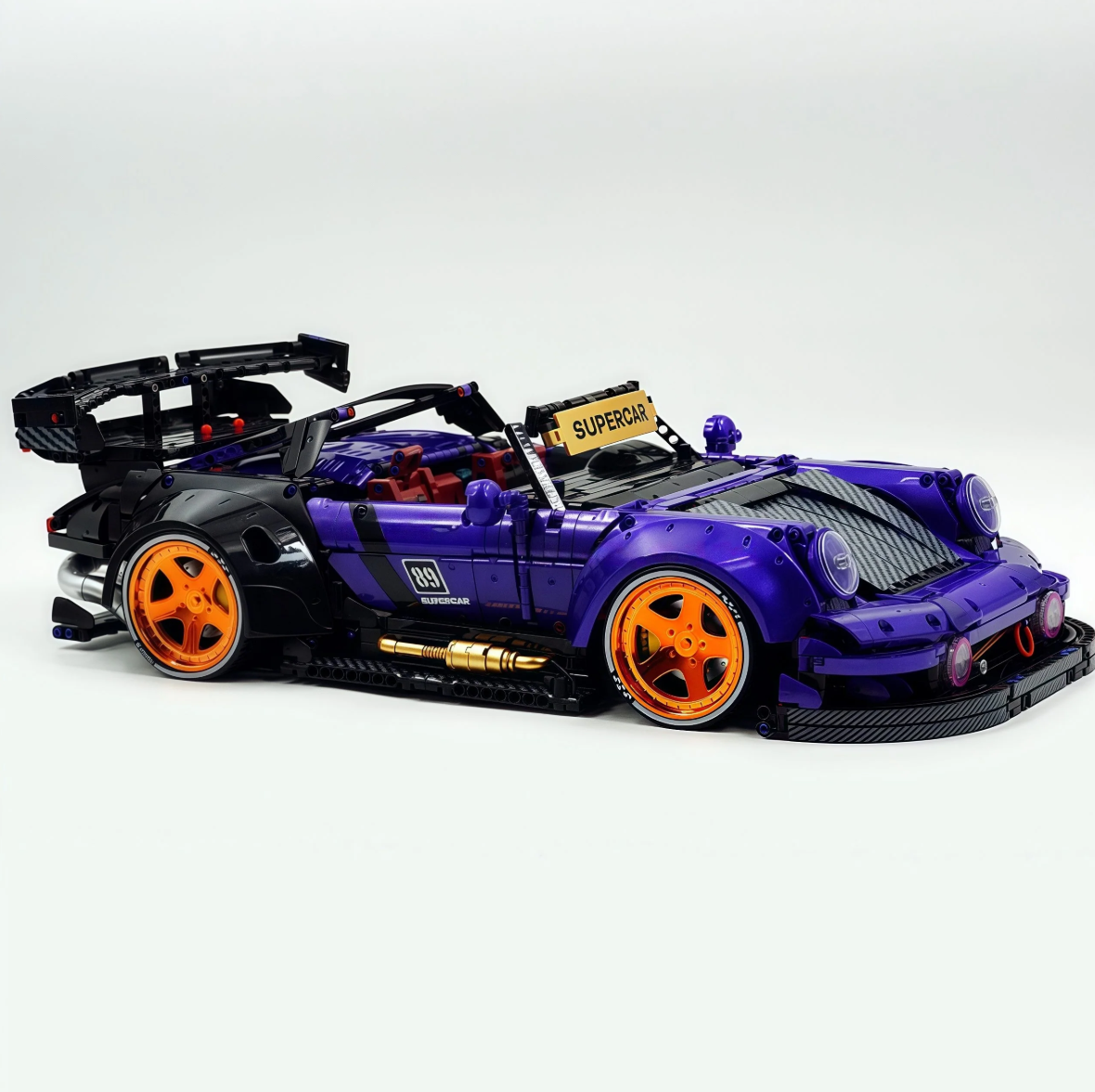 The ultimate wide-body 964 RWB building block supercar (3950 pieces)