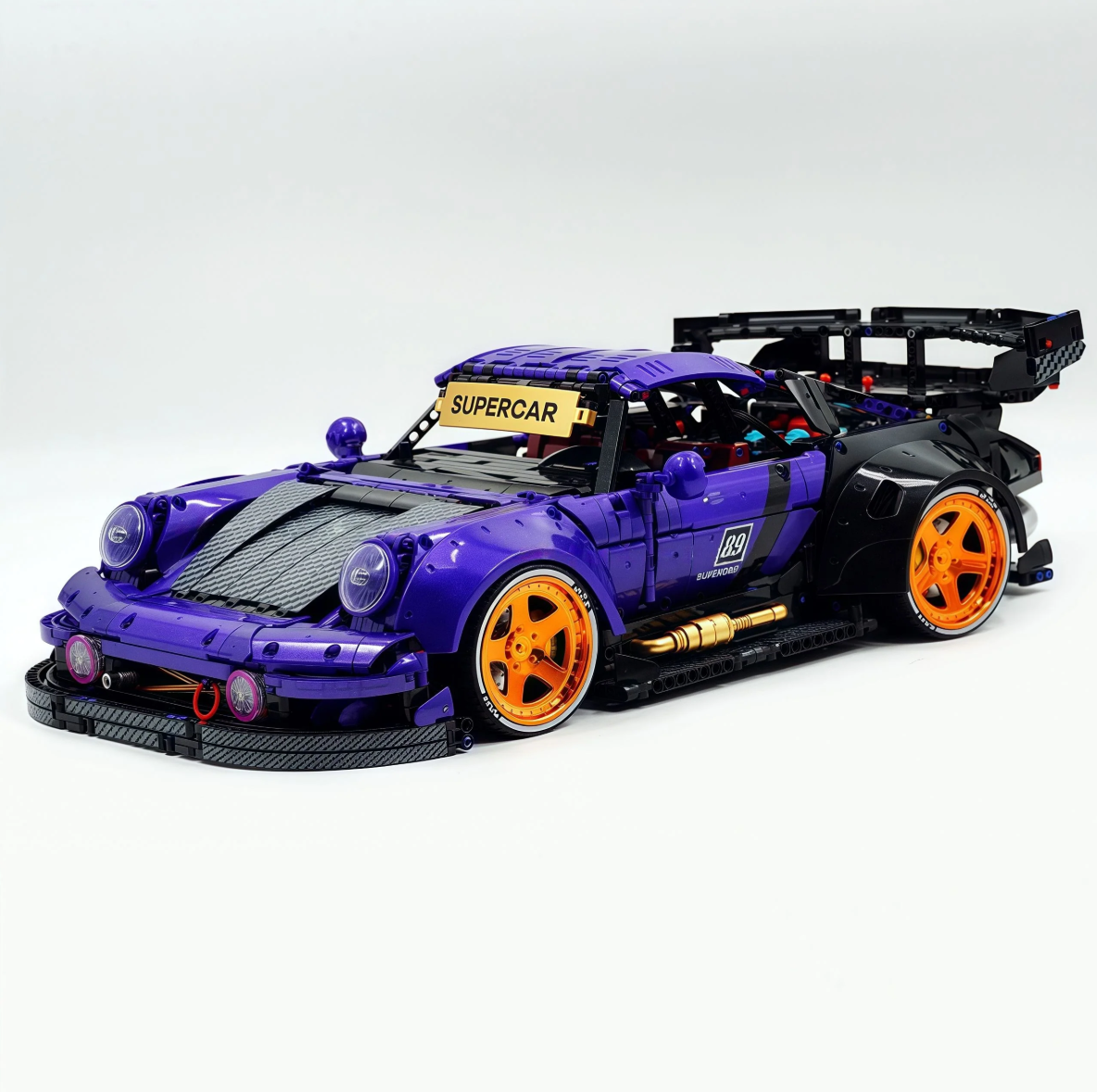 The ultimate wide-body 964 RWB building block supercar (3950 pieces)