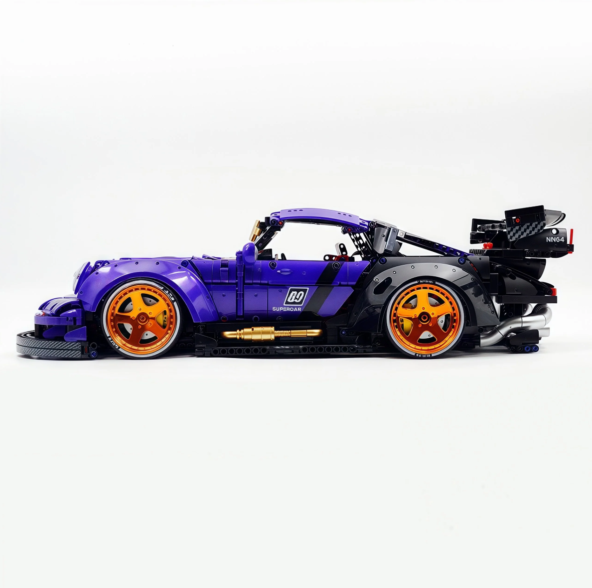 The ultimate wide-body 964 RWB building block supercar (3950 pieces)