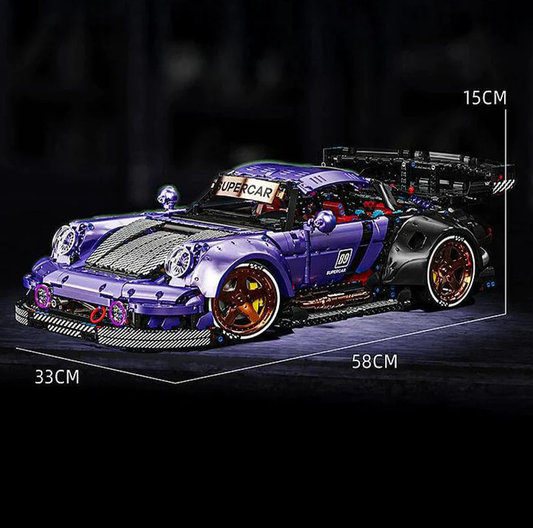 The ultimate wide-body 964 RWB building block supercar (3950 pieces)