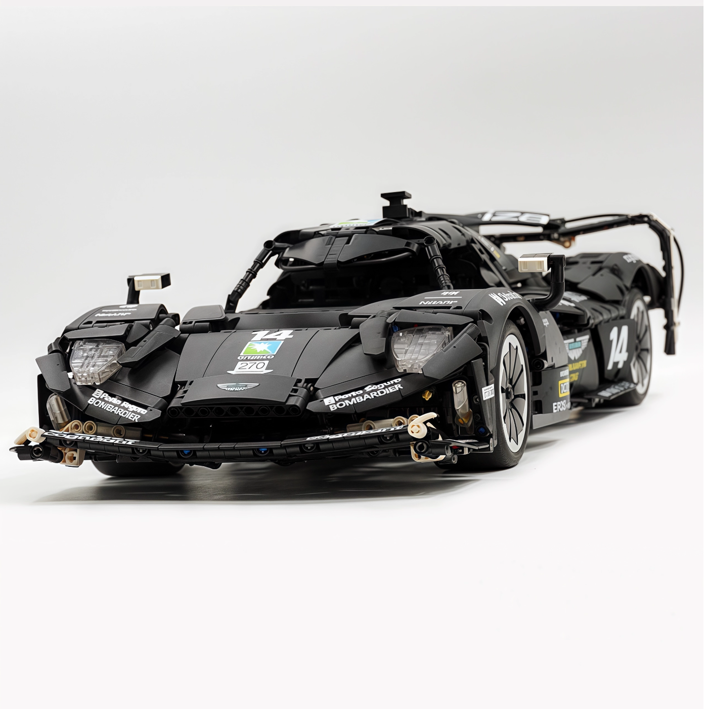 1:8 Martin Valkyrie Building Block Supercar (3869 pieces)