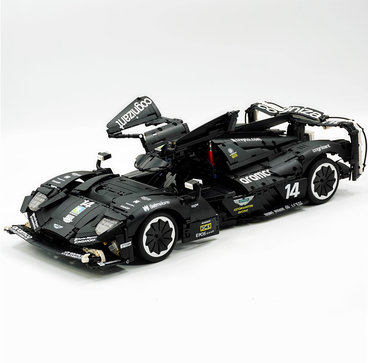 1:8 Martin Valkyrie Building Block Supercar (3869 pieces)