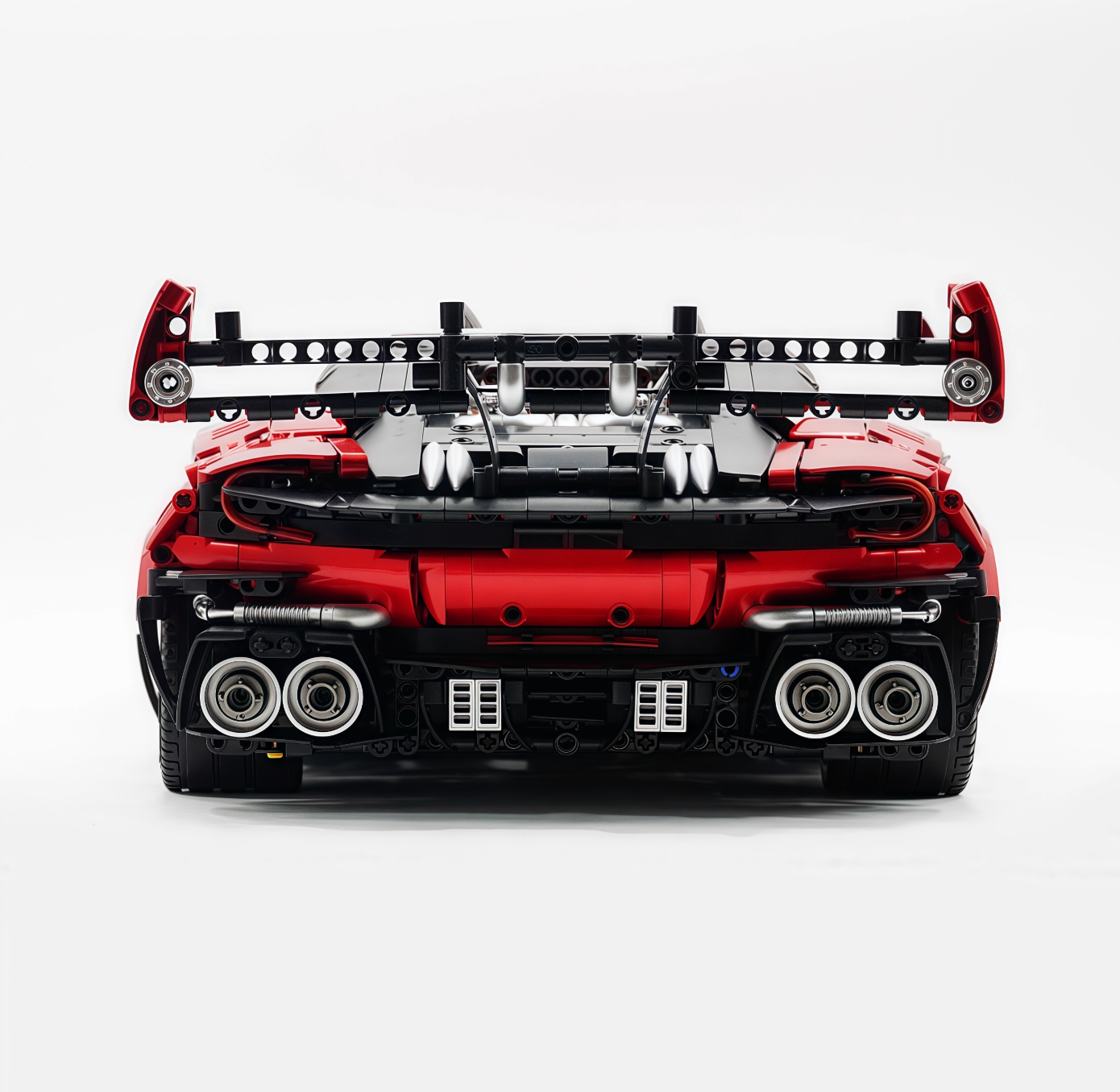 1:8 Martin Vulcan | Paint Pearl Red Edition Building Block Supercar 3794+ pieces
