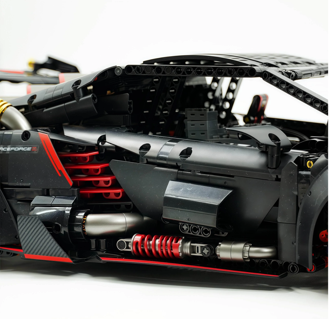 1:8 Lambo Veneno Limited Edition Obsidian V12 Supercar 64cm 3809 pieces