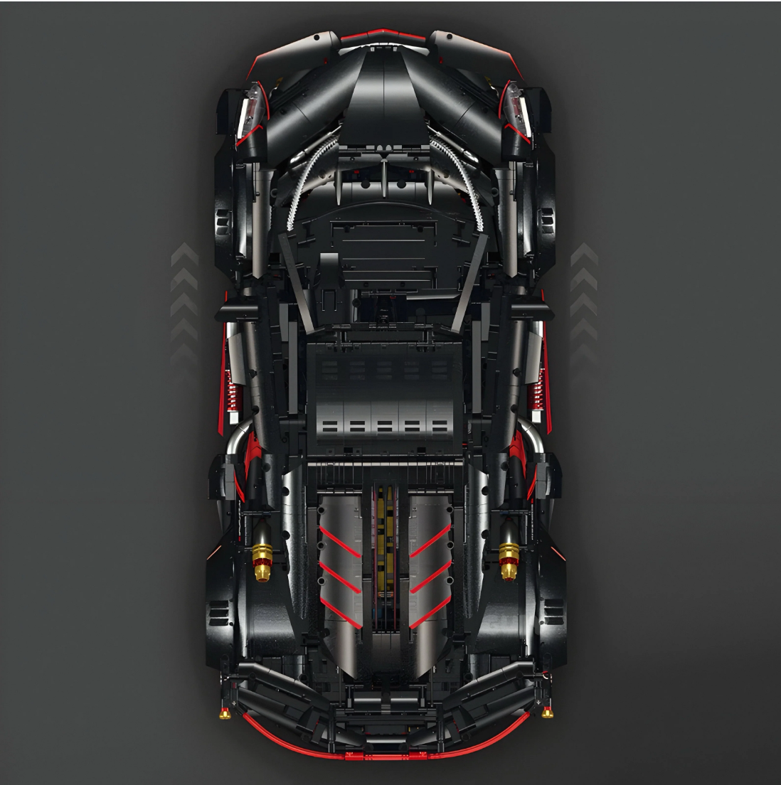 1:8 Lambo Veneno Limited Edition Obsidian V12 Supercar 64cm 3809 pieces