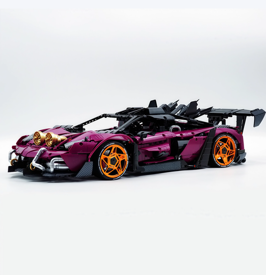 1:8 Ultimate Italian Lambo SVJ Building Block Supercar (3950 pieces)