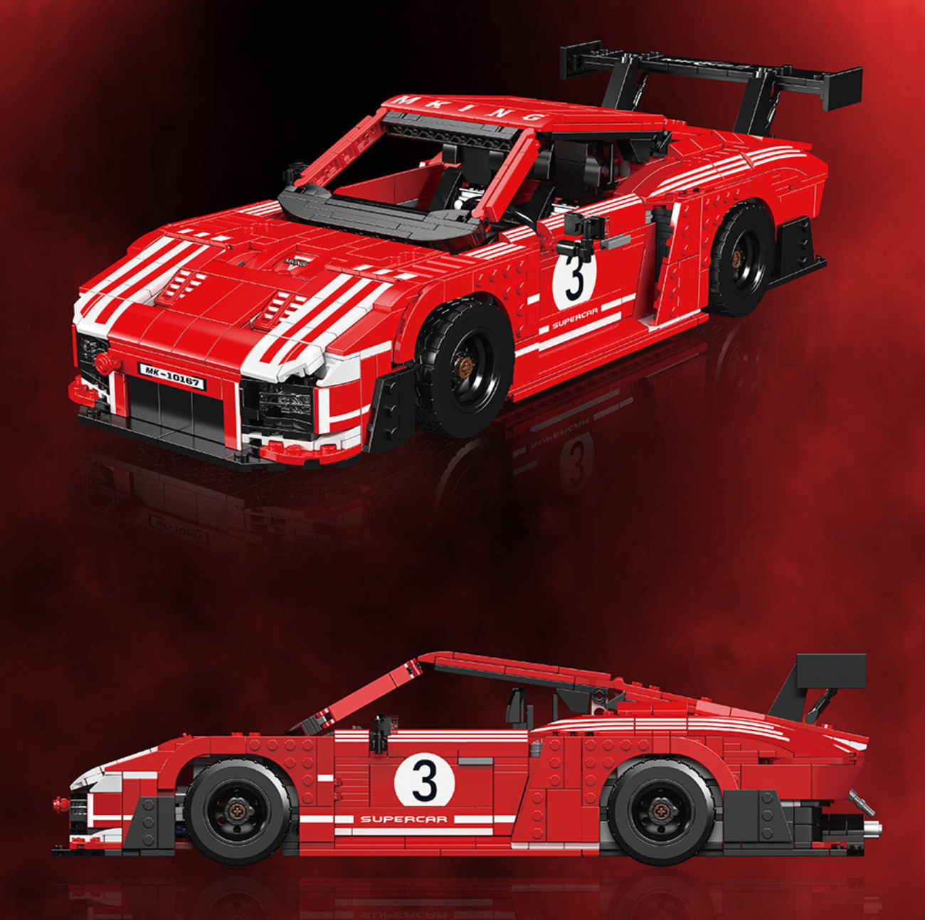 Legendary Porsche 935 endurance racer (1717 pieces)