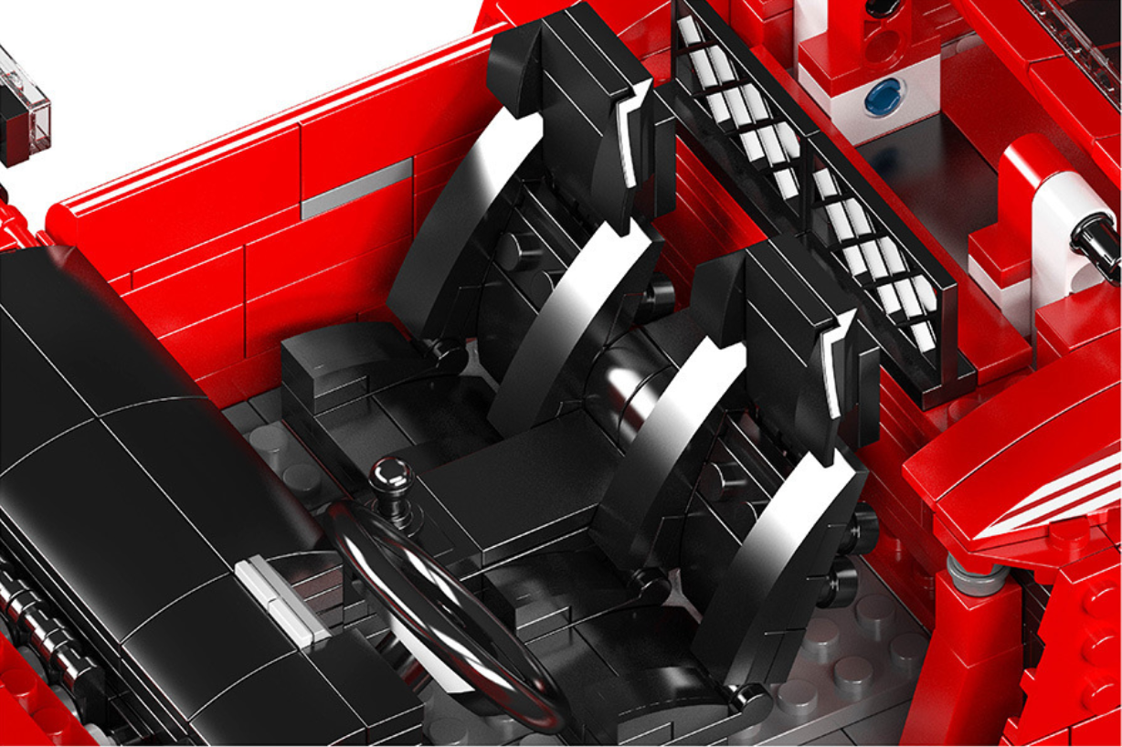 Legendary Porsche 935 endurance racer (1717 pieces)