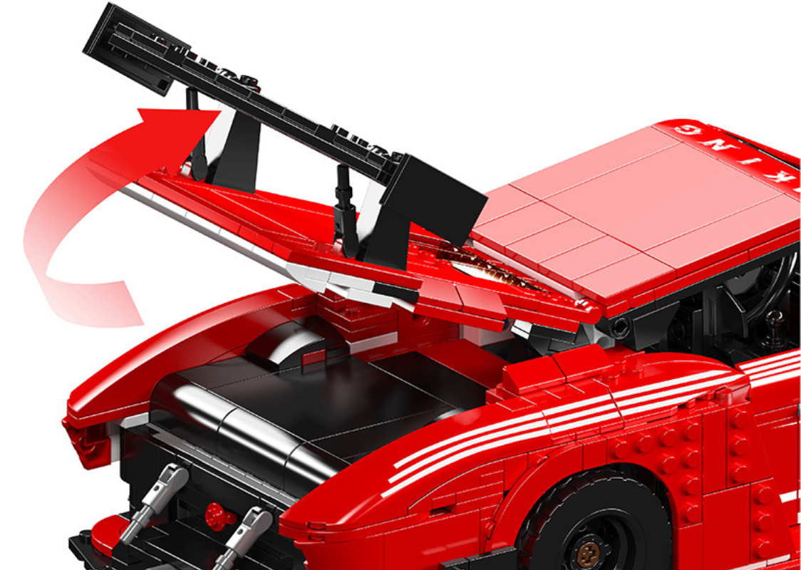 Legendary Porsche 935 endurance racer (1717 pieces)